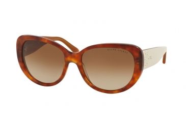 Image of Ralph Lauren RL8114 Bifocal Prescription Sunglasses RL8114-544913-56 - Lens Diameter 56 mm, Frame Color Havana Red Vintage Effect