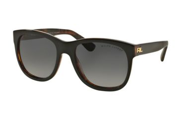 Image of Ralph Lauren RL8141 Bifocal Prescription Sunglasses, 56mm, Top Black/jerry Havana, RL8141-5260T3-56-BI