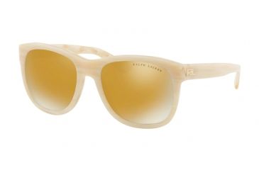 Image of Ralph Lauren RL8141 Bifocal Prescription Sunglasses RL8141-56467P-56 - Lens Diameter 56 mm, Frame Color Cream Horn
