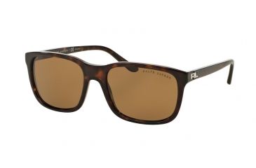 Image of Ralph Lauren RL8142 Progressive Prescription Sunglasses RL8142-500383-56 - Lens Diameter 56 mm, Frame Color Dark Havana