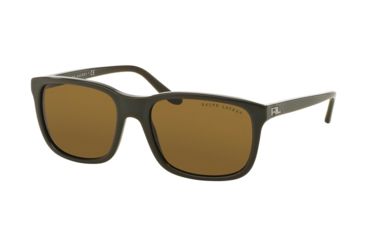 Image of Ralph Lauren RL8142 Progressive Prescription Sunglasses RL8142-558573-56 - Lens Diameter 56 mm, Frame Color Olive