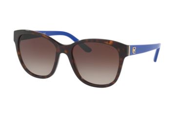 Image of Ralph Lauren RL8143 Progressive Prescription Sunglasses RL8143-500313-55 - Lens Diameter 55 mm, Frame Color Dark Havana