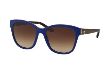 Image of Ralph Lauren RL8143 Progressive Prescription Sunglasses RL8143-554713-55 - Lens Diameter 55 mm, Frame Color Shiny Blue Navy
