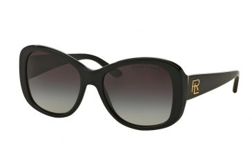 Image of Ralph Lauren RL8144 Bifocal Prescription Sunglasses RL8144-50018G-56 - Lens Diameter 56 mm, Frame Color Black