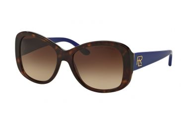 Image of Ralph Lauren RL8144 Bifocal Prescription Sunglasses RL8144-500313-56 - Lens Diameter 56 mm, Frame Color Shiny Dark Havana