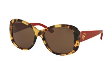 Image of Ralph Lauren RL8144 Bifocal Prescription Sunglasses RL8144-500473-56 - Lens Diameter 56 mm, Frame Color Shiny Spotty Tortoise