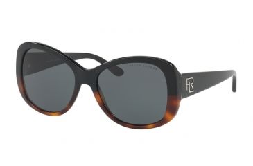 Image of Ralph Lauren RL8144 Bifocal Prescription Sunglasses RL8144-558187-56 - Lens Diameter 56 mm, Frame Color Black Gradient Havana