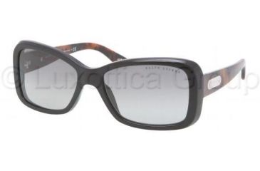 Image of Ralph Lauren RL8066 Sunglasses with No-Line Progressive Rx Prescription Lenses RL8066-525811-5516 - Lens Diameter: 55 mm, Frame Color: Black