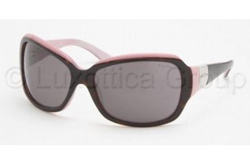 Image of Ralph RA5005 Progressive Prescription Sunglasses RA5005-599-87-6015 - Lens Diameter 60 mm, Frame Color Dark Tortoise