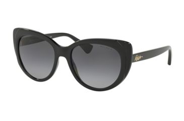 Image of Ralph RA5243 Progressive Prescription Sunglasses RA5243-5001T3-55 - Lens Diameter 55 mm, Frame Color Black