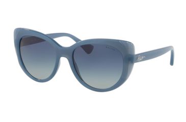 Image of Ralph RA5243 Progressive Prescription Sunglasses, 55mm, Opal Blue, RA5243-57144L-55-PRO