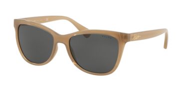 Image of Ralph RA5244 Prescription Sunglasses RA5244-571287-55 - Lens Diameter 55 mm, Frame Color Beige
