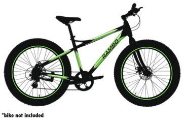 Image of Rambo Bikes Decal kit for R750 and R35, Neon Green, R120-8