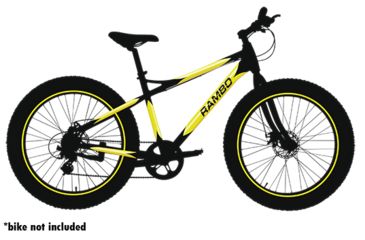 Image of Rambo Bikes Decal kit for R750 and R35, Yellow, R120-9