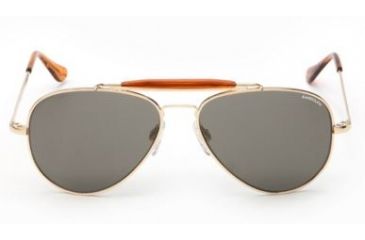 Image of Randolph Sportsman 23K Gold Frame, Gray Polarized Glass Lens, 23K Gold Frame, 57MM SP71434