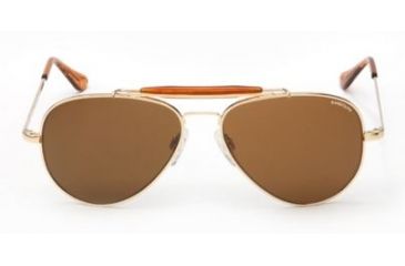 Image of Randolph Sportsman 23K Gold Frame, Tan Glass Lens, 23K Gold Frame, 57MM SP71412