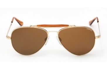 Image of Randolph Sportsman 23K Gold Frame, Tan Polarized Glass Lens, 23K Gold Frame, 57MM SP71432