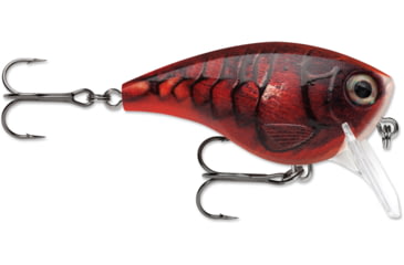 Image of Rapala BX Big Brat Crankbait, Hard Flash, Square Bill 2.75in, 3/4 oz, 6ft, 3 Hooks, Delta, BXBB06DEL