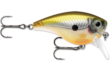 Image of Rapala BX Big Brat Crankbait, Hard Flash, Square Bill 2.75in, 3/4 oz, 6ft, 3 Hooks, Haymaker, BXBB06HAY