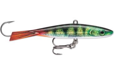 Image of Rapala Jigging Shadow Rap 2 3/4", 3/8oz, #8 Hook, Live Perch, JSDR07PEL