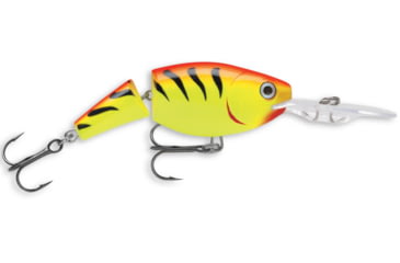 Image of Rapala Jointed Shad Rap Crankbait, Floating, Hot Tiger, 2 3/4in, 7/16oz, JSR07HT