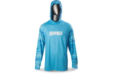 Image of Rapala Performance Hood, Blue Camo, Large, RPH04L