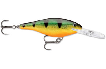 Image of Rapala Shad Rap Crankbait, 3 1/8in, 3/8 oz, Floating, Perch, SR08P