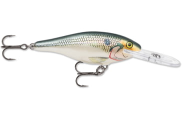 Image of Rapala Shad Rap Crankbait, 3 1/8in, 3/8 oz, Floating, Shad, SR08SD