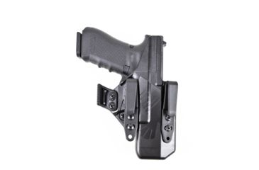 Image of Raven Concealment Eidolon Advance Holster Kit, Glock 17, 1.5/ 1.75in Overhooks, Left Hand, Black, EG17LHBKF
