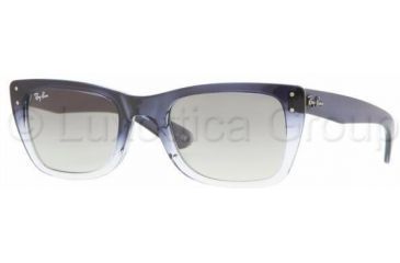 Image of Ray-Ban Caribbean Prescription Sunglasses RB4148 RB4148-822-32-5222 - Lens Diameter: 52 mm, Frame Color: Blue Gradient Transparent
