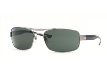 Image of Ray-Ban RB3302-014-5818 Sunglasses with No-Line Progressive Rx Prescription Lenses 58 mm Lens Diameter / Brown Frame