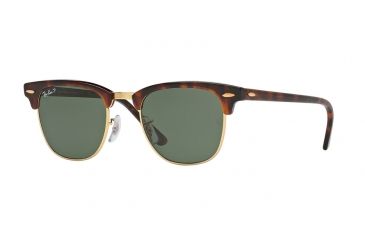 Image of Ray-Ban Clubmaster Bifocal Sunglasses, 51mm, Red Havana, RB3016-990-58-51-BI