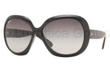 Image of Ray-Ban Jackie OHH II Prescription Sunglasses RB4098 RB4098-601-8G-6014 - Frame Color: Black, Lens Diameter: 60 mm