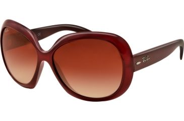 Image of Ray-Ban Jackie OHH II Prescription Sunglasses RB4098 RB4098-601013-6014 - Lens Diameter 60 mm, Frame Color Bordeaux