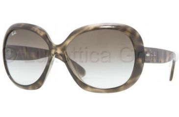 Image of Ray-Ban Jackie OHH II Prescription Sunglasses RB4098 RB4098-731-8E-6014 - Lens Diameter: 60 mm, Frame Color: Grey Havana