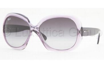 Image of Ray-Ban Jackie OHH II Prescription Sunglasses RB4098 RB4098-741-8G-6014 - Lens Diameter: 60 mm, Frame Color: Shiny Violet Transparent