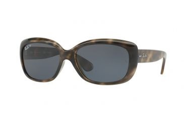 Image of Ray-Ban Jackie OHH Sunglasses RB4101 731/81-58 - Havana Grey Frame, Grey Gradient Brown Polar Lenses