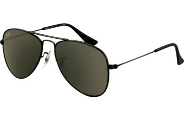 Image of Ray-Ban Junior RJ9506S Bifocal Sunglasses - Matte Black Frame / 50 mm Prescription Lenses, 201-71-5013