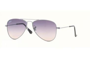 Image of Ray-Ban Junior RJ9506S Bifocal Sunglasses - Metallized Silver Frame / 50 mm Prescription Lenses, 213-53-5013
