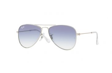 Image of Ray-Ban Junior Bifocal Sunglasses RJ9506S for Kids with Lined Bi-Focal Rx Prescription Lenses RJ9506S-212-19-52 - Lens Diameter 52 mm, Frame Color Silver