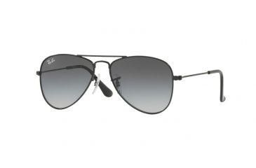 Image of Ray-Ban Junior Bifocal Sunglasses RJ9506S for Kids with Lined Bi-Focal Rx Prescription Lenses RJ9506S-220-11-50 - Lens Diameter 50 mm, Frame Color Shiny Black