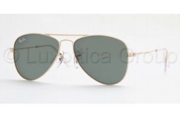Image of Ray-Ban Junior Bifocal Sunglasses RJ9506S for Kids with Lined Bi-Focal Rx Prescription Lenses RJ9506S-223-71-5013 - Lens Diameter: 50 mm, Frame Color: Gold
