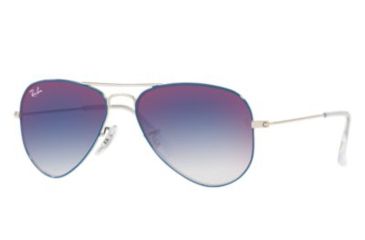Image of Ray-Ban Junior Bifocal Sunglasses, 50mm, Silver On Top Light Blue, RJ9506S-276-X0-50-BI