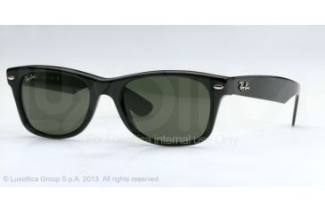 Image of Ray-Ban New Wayfarer Prescription Sunglasses RB2132 RB2132-901-58 - Lens Diameter 58 mm, Frame Color Black