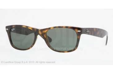 Image of Ray-Ban New Wayfarer Prescription Sunglasses RB2132 RB2132-902-58 - Lens Diameter 58 mm, Frame Color Tortoise