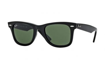 Image of Ray-Ban Original Wayfarer Prescription Sunglasses RB2140 RB2140-901-4722 - Frame Color: Black, Lens Diameter: 47 mm