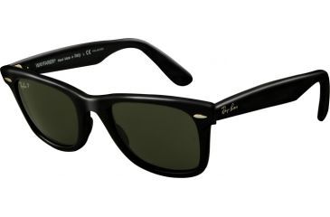 Image of Ray-Ban Original Wayfarer Prescription Sunglasses RB2140  RB2140-901-58-5418 - Lens Diameter: 54 mm, Frame Color: Black
