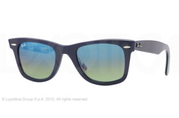 Image of Ray-Ban Original Wayfarer Prescription Sunglasses RB2140  RB2140-111716-50 - Lens Diameter 50 mm, Lens Diameter 50 mm, Frame Color Top Blue On Texture London