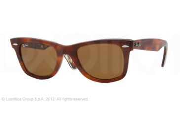 Image of Ray-Ban Original Wayfarer Prescription Sunglasses RB2140  RB2140-1125-50 - Lens Diameter 50 mm, Lens Diameter 50 mm, Frame Color Top Striped Havanaontext.music