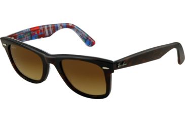 Image of Ray-Ban Original Wayfarer Prescription Sunglasses RB2140  RB2140-113285-5022 - Lens Diameter 50 mm, Frame Color Top Havana on Texture PL